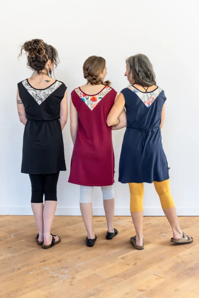 Robe Mariposa + leggings Cielo