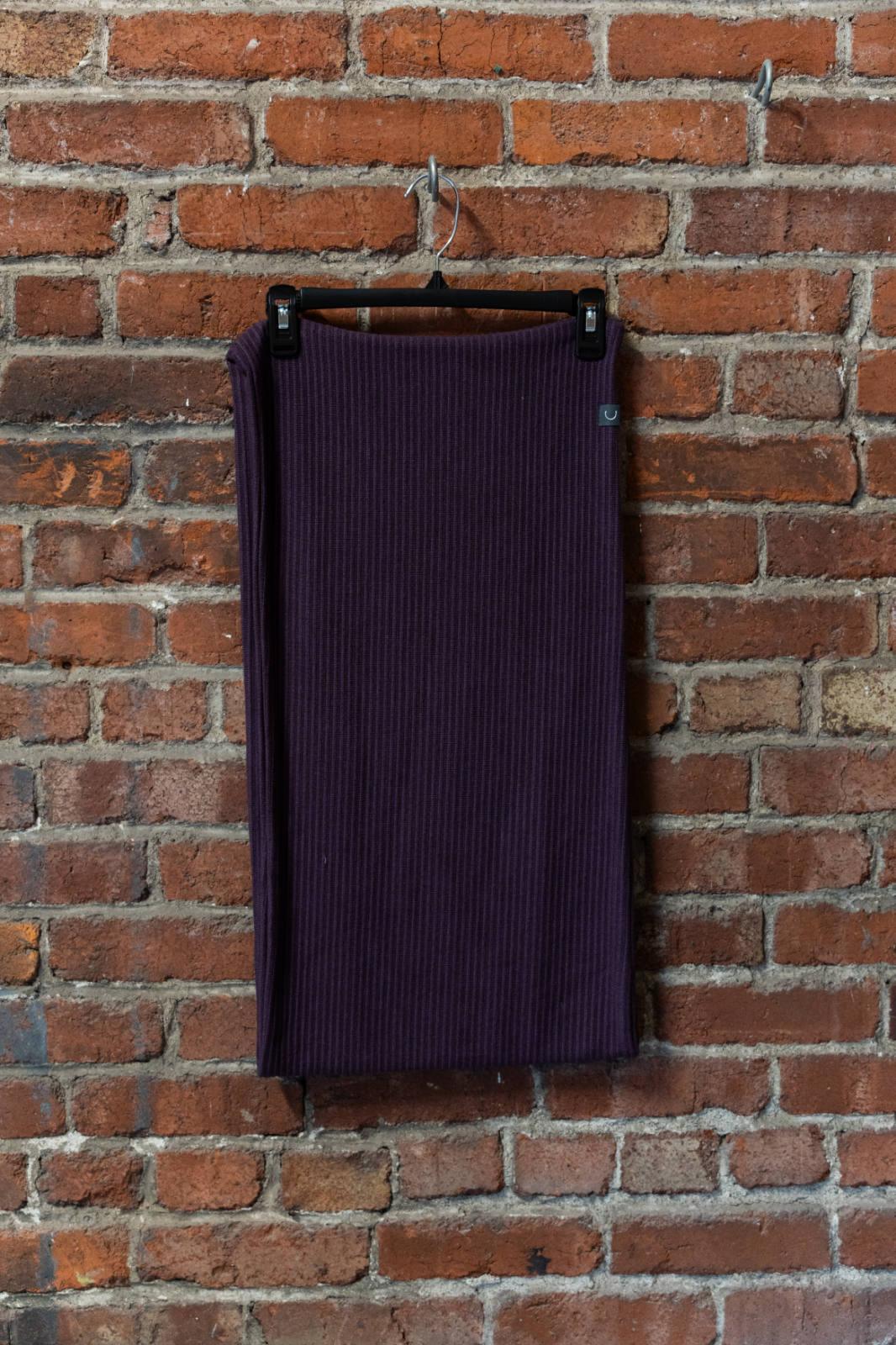 Foulard Infini Mauve — Close-up