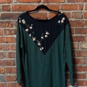 Tunique Victoire Vert — Close-up
