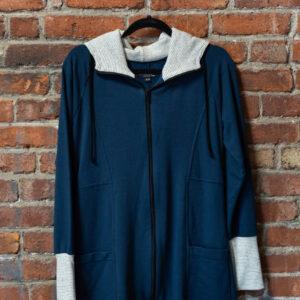 Veste Calma sarcelle — Close-up