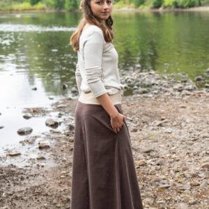 Top Angora + Jupe Luna