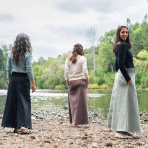 Top Angora + Jupe Luna
